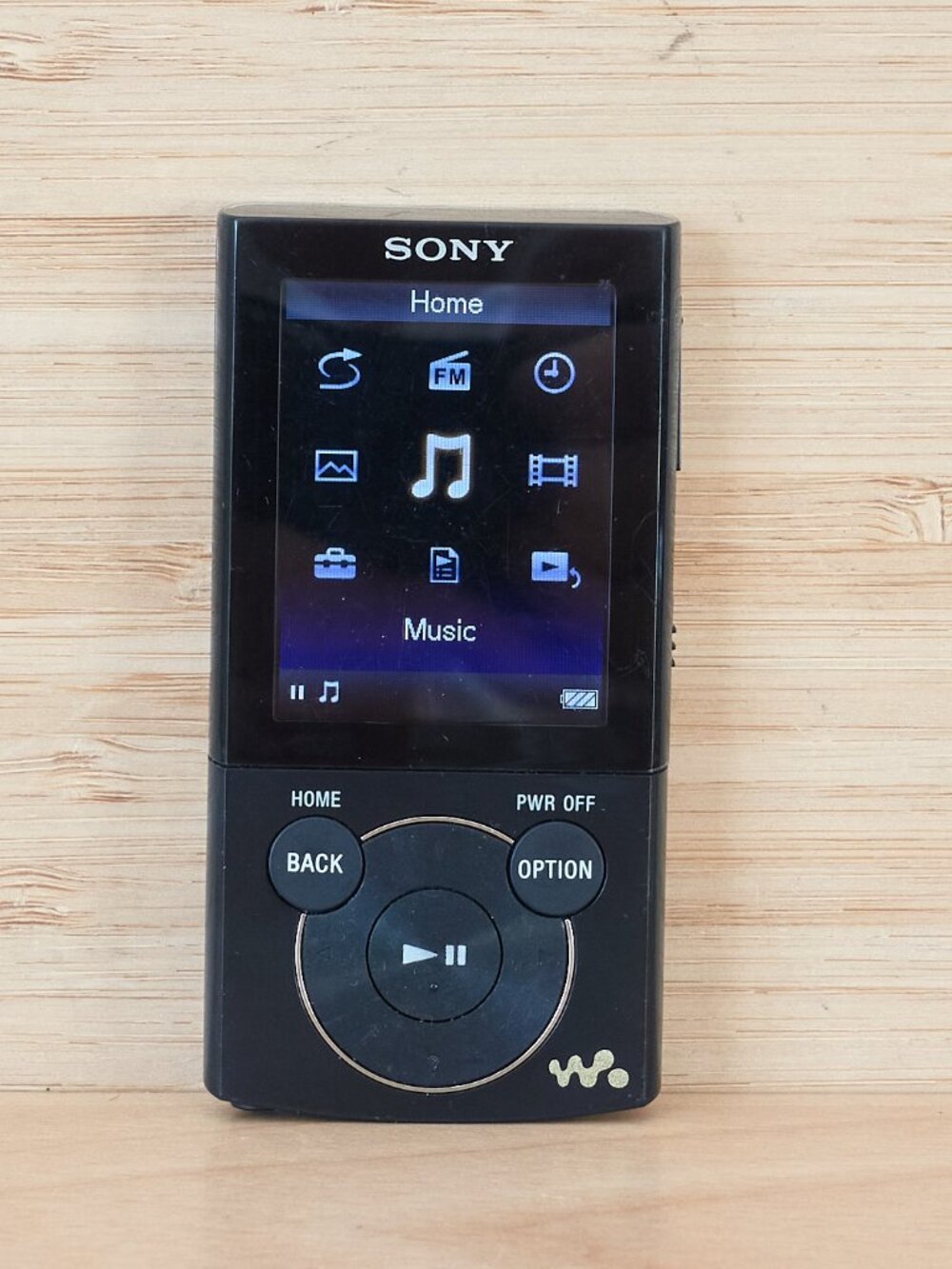 Sony Walkman NWZ-E344 8GB MP3 Video Player Black FM Radio Tested Working